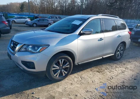 2017 Nissan Pathfinder S from USA, damaged, VIN 5N1DR2MM0HC906445